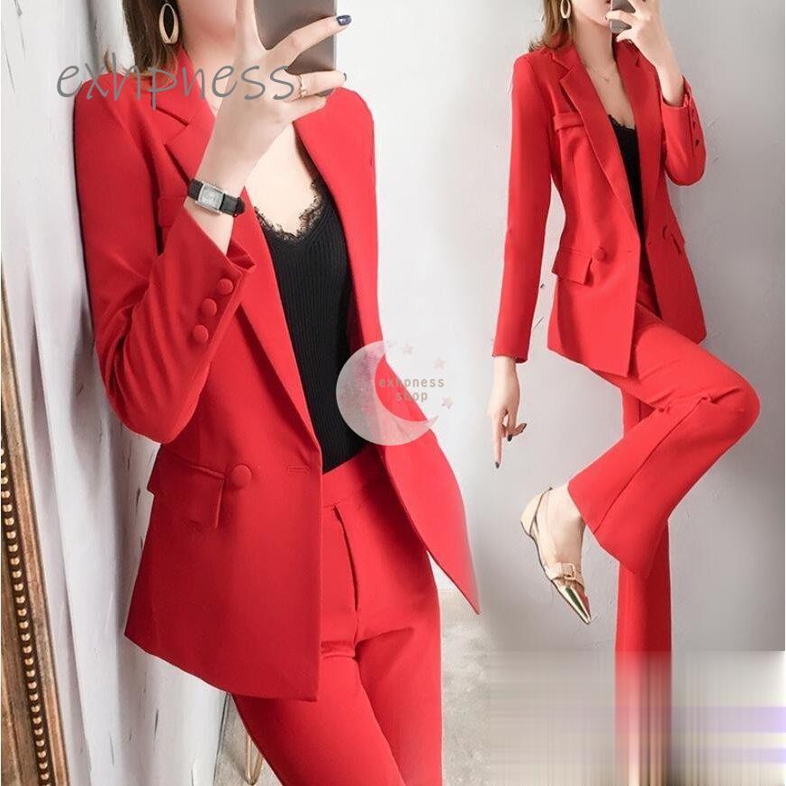 ダブルボタン ファッション レディースキャバスーツ フォーマルスーツ ダブルボタン 2点セットスーツ 卒業式 オフィス 卒園式 七五三 パンツスーツ オフィス セットアップ ビジネス Dd121 Sec194 着痩せ 通勤 エクハピ 廉価版