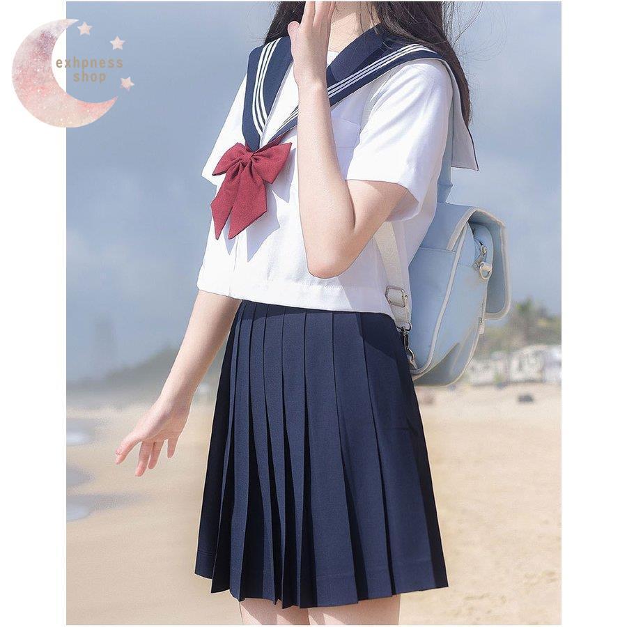 最大78 オフ 女子高生 制服 セーラー服 女子高校生 学生服 長袖 セットアップ 上下セット Jk制服 文化祭 学園祭 可愛い 蝶ネクタイ付き ハロウィン イベント Aynaelda Com