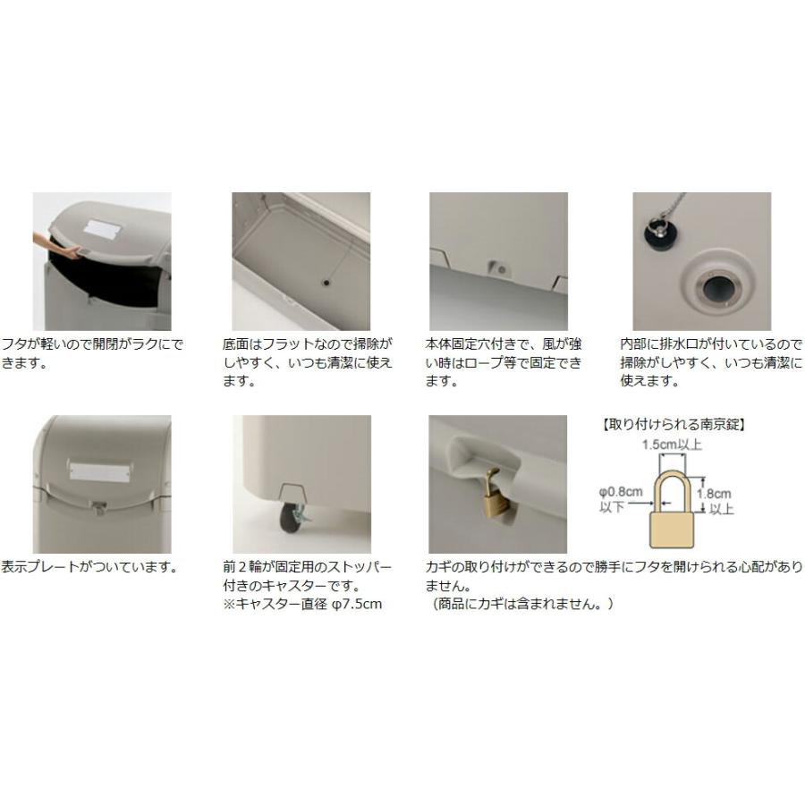 リッチェル ワイドペールST 350(キャスター付き リッチェル ワイドペールST 350(キャスター付き