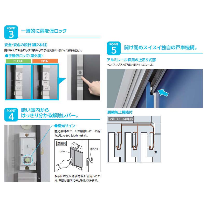 ヨド物置 エスモ ESF-0807A 小型物置 屋外 物置き 送料無料 防災