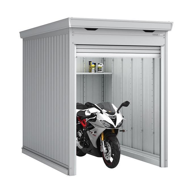 イナバ物置 バイク保管庫 FM-1826SD_I【土間タイプ】（スタンダード
