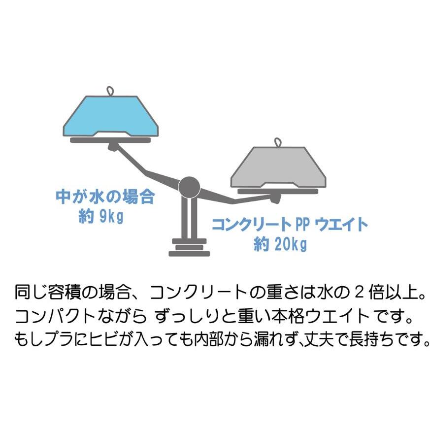 コンクリートPPウエイトCW×1個｜exis｜07