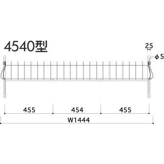 フラワーバルコニー　N-10-4540型（35306）（ジャービス商事）　エクステリア　ガーデン用品　ガーデニング用品　ウォールデコレーション　フラワ｜exis｜02