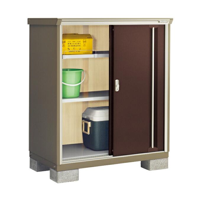 イナバ物置 イナバ物置 ナイソーシスター KMW-117C【全面棚タイプ】 物