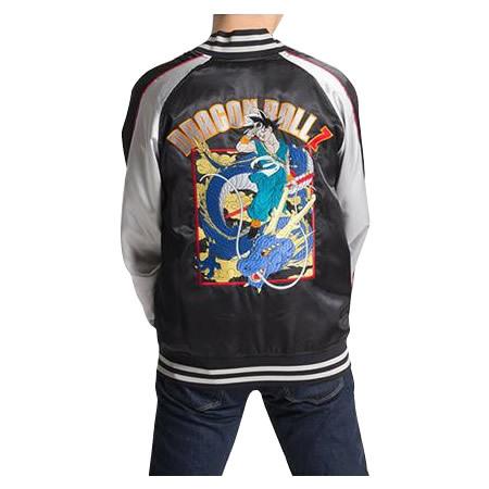 格安即決 ドラゴンボールz メンズスカジャン ドラゴン柄 B40 ブラック 1113 702 アニメ 漫画 キャラ 服 グッズ 男 悟空 刺繍 鳥山明 激安単価で Blog Lonolife Com