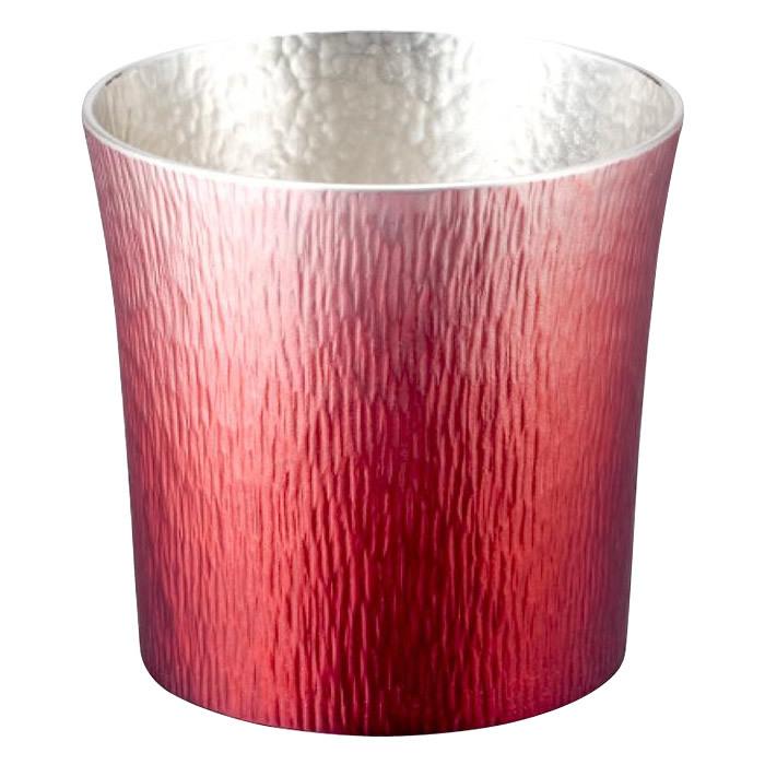 【全商品オープニング価格 特別価格】 錫製タンブラー 1162-048 木箱入 赤 310ml コップ、グラス