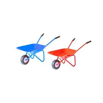 【人気沸騰】 子供用 日本製 スチール ミニ手押し一輪車(2台セット) その他おもちゃ