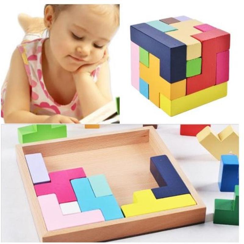 木製知育玩具 形合わせ パズル 立体 テトリス ブロック 木製おもちゃ 玩具 小 Exlngab5 Exlead Japan 通販 Yahoo ショッピング
