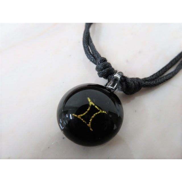 アクセサリー　THAI VETRO　タイベトロ　ペンダント S　サークル型　星座　ふたご座　ハンドメイド　ガラスジュエリー　ギフト |  | 01