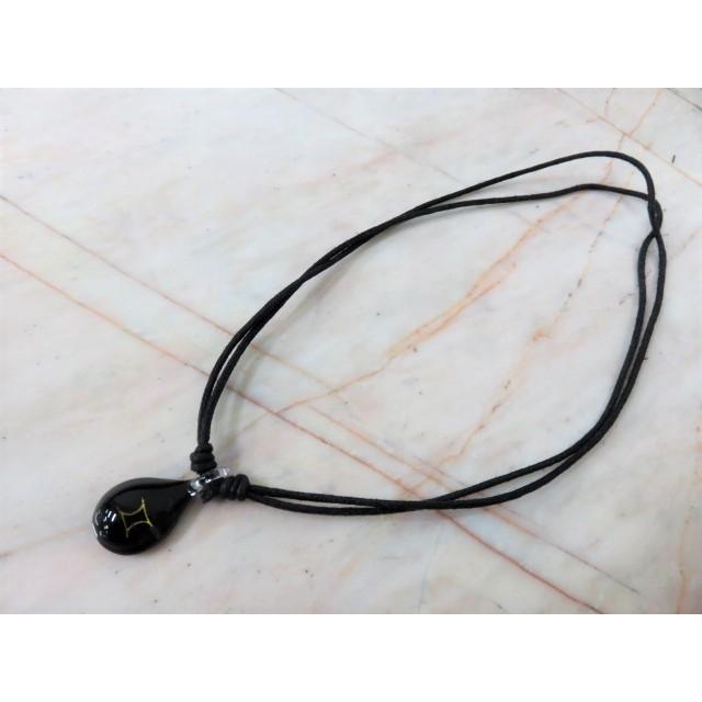 アクセサリー　THAI VETRO　タイベトロ　ペンダント S　ドロップ型　星座　ふたご座　ハンドメイド　ガラスジュエリー　ギフト |  | 04