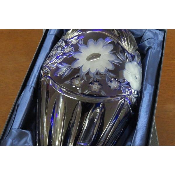 ELBE crystal  エルベクリスタル 花瓶 フルーツ ブランドBOX入り｜exmart｜07