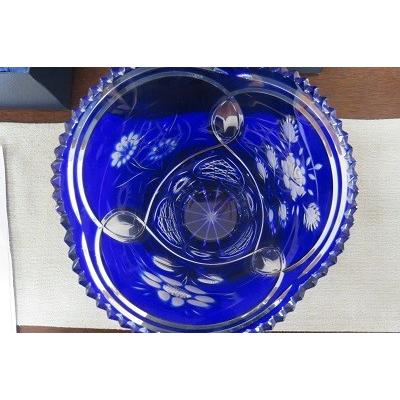 ELBE crystal エルベクリスタル 花瓶 花柄 ブランドBOX入り 花器 ELBE crystal エルベクリスタル 花瓶 花柄 ブランドBOX入り 花器
