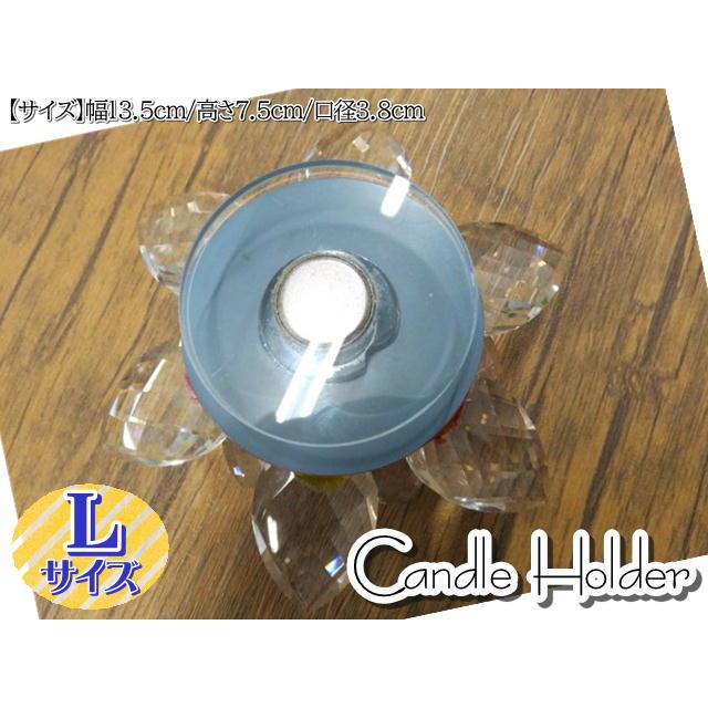 タイ雑貨 アジアン雑貨 アロマキャンドル ホルダー Lサイズ 回転
