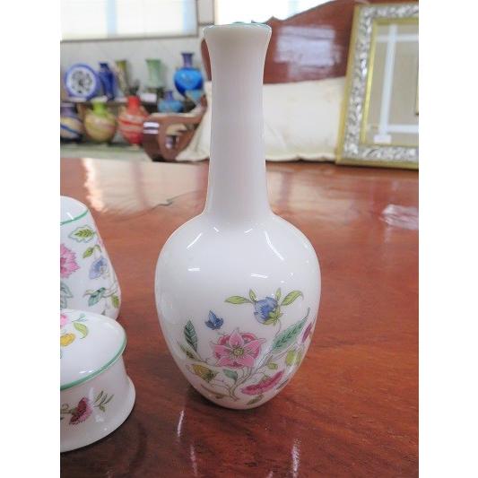 MINTON（ミントン） 英国製 ハドンホール グリーン 一輪挿し : EX.mart