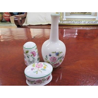 MINTON Minton ミントン 英国製 ハドンホール グリーン 一輪挿し