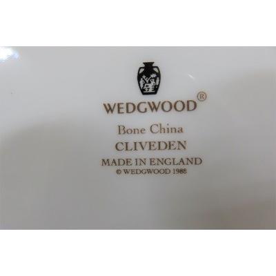 ウェッジウッド Wedgwood 旧刻印 英国製 クリブデン オーバルプレート　2サイズ｜exmart｜05