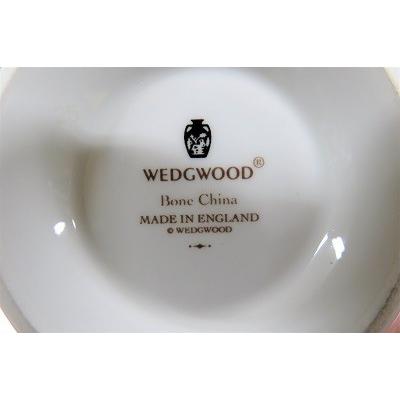 ウェッジウッド Wedgwood 旧刻印 英国製 クリブデン スープカップ＆ソーサー｜exmart｜07