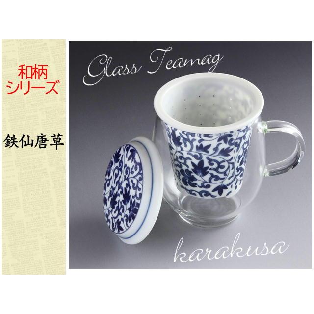 東洋セラミックス　おしゃれマグ　洋柄・和柄シリーズ　ティーポット　ガラスポット　茶こし付　便利　ギフト　ガラスカップ　マグカップ　可愛い　花柄 |  | 12