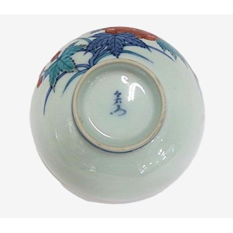 値下げ　今右衛門　錦 藤袴絵　組湯吞 蓋付 共箱付 有田焼 今右衛門窯 飯椀 茶椀 牡丹絵 藤袴絵 お祝い ギフト 引き出物