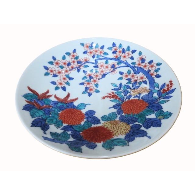 有田焼 皿 今右衛門窯 四季花絵額皿 中皿 陶磁器 お祝い ギフト
