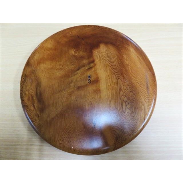 盆 丸盆 木製 屋久杉 お盆 長寿 ギフト 天然木 お祝い 和風 : EX.mart