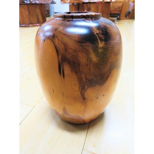 屋久杉 雑貨 壺 つぼ 台付き 長寿 ギフト お祝い 木製 和風 【公式通販】