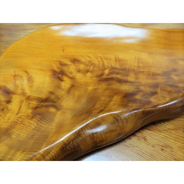 皿 木製 屋久杉 自然皿 大 長寿 ギフト 天然木 お祝い 和風 : EX.mart