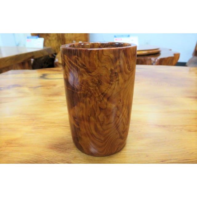 湯呑　コップ　屋久杉　長寿　ギフト　木製　お祝い 和風