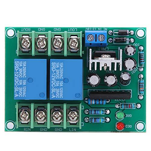 スピーカー保護リレーモジュールボード スピーカー保護回路基板 デュアルチャネル回路基板 10A DC12?18Vパワーオンミュート 遅延コンポーネント 電｜exp-market｜06