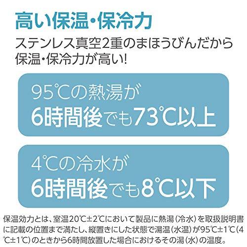 象印 (ZOJIRUSHI) 水筒 ワンタッチ ステンレスマグ シームレス 0.60L アイスグレー SM-WA60-HL｜exp-market｜06