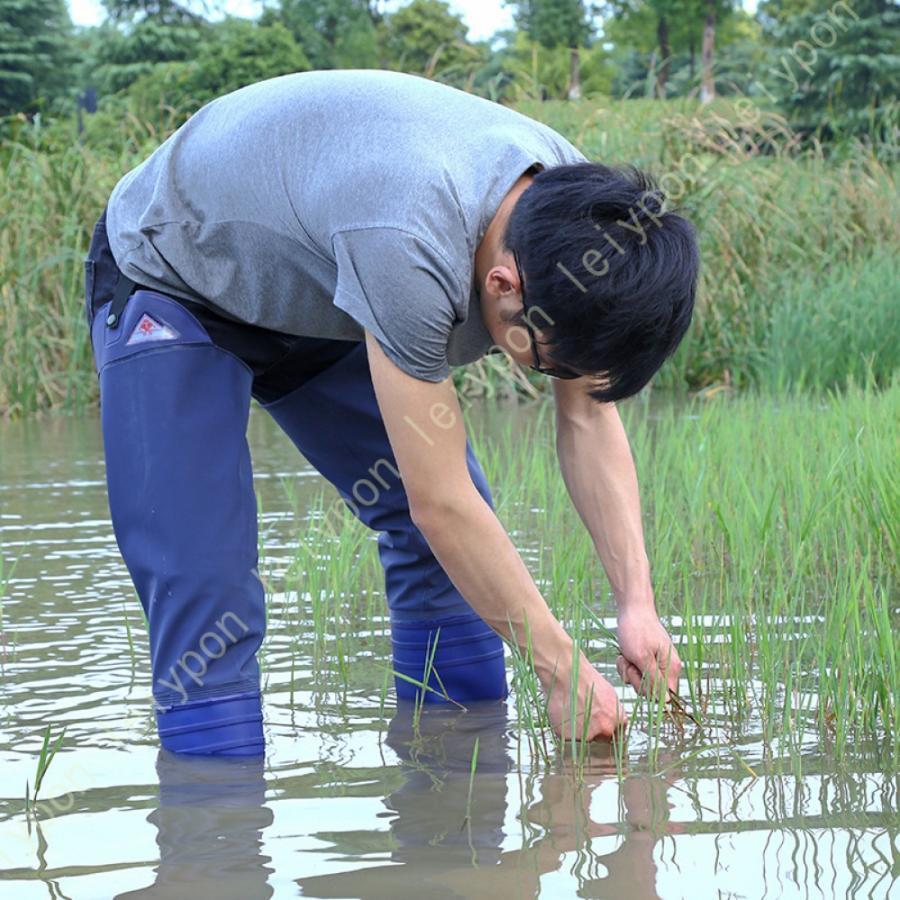 農業用長靴 ウェーダー ニーハイブーツ メンズ レインブーツ レインシューズ ロング 長靴 田植え長靴 防水 透湿 釣り 胴付長靴 男女兼用 防水ズボン｜exp-shop｜05