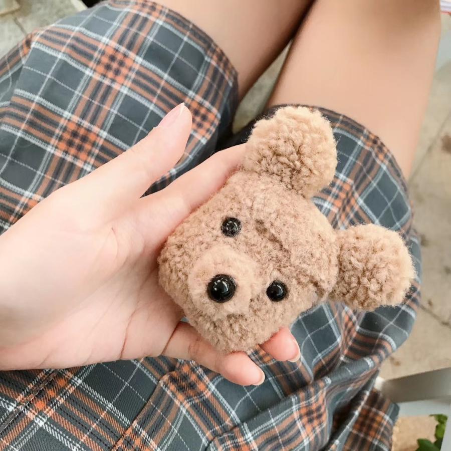 AirPods Pro ケース おしゃれ  AirPods エアポッズ カバー かわいい ケース アクセサリー Teddy bear くま ユニーク イヤホンケース アウトレット｜exp-shop｜03