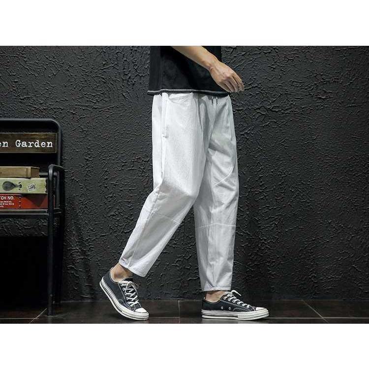 クロップドパンツ メンズ 男性用 ボ 長ズボン ロングパンツ 9分丈 九分 