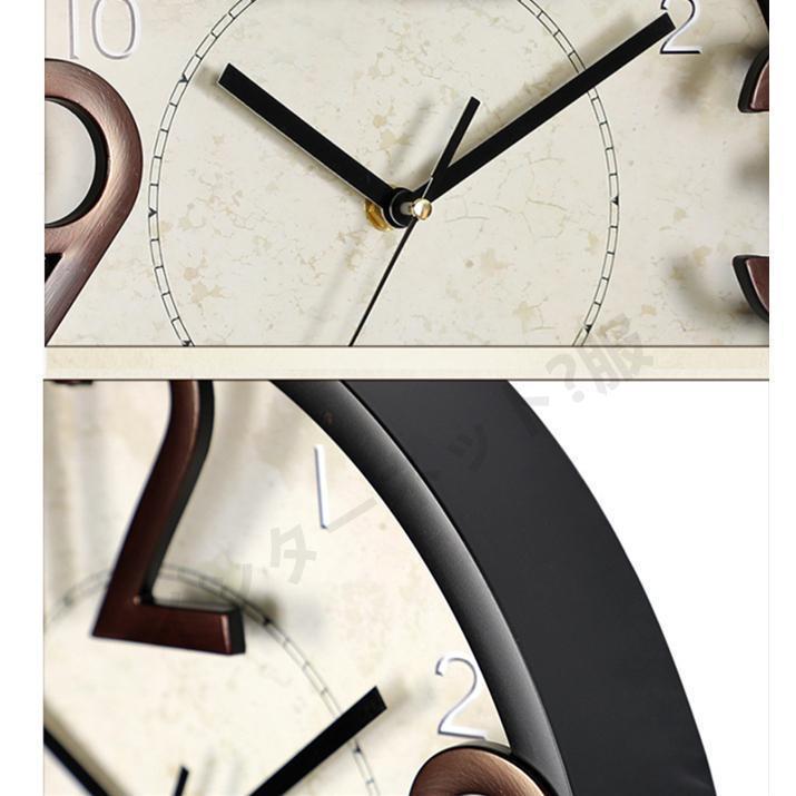 時計 壁掛け 掛け時計 オシャレ 北欧 シンプル おしゃれ 大きい 大型 静音｜exp-shop｜03