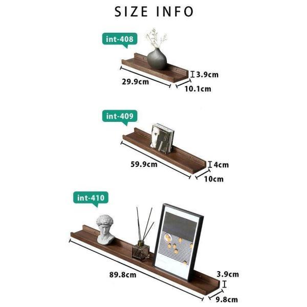 ウォールシェルフウォールシェルフレコード壁掛け棚インテリア壁収納棚ラックウォールラック壁掛け本棚木製天然木壁面壁づけディスプレイ本｜exp-shop｜08