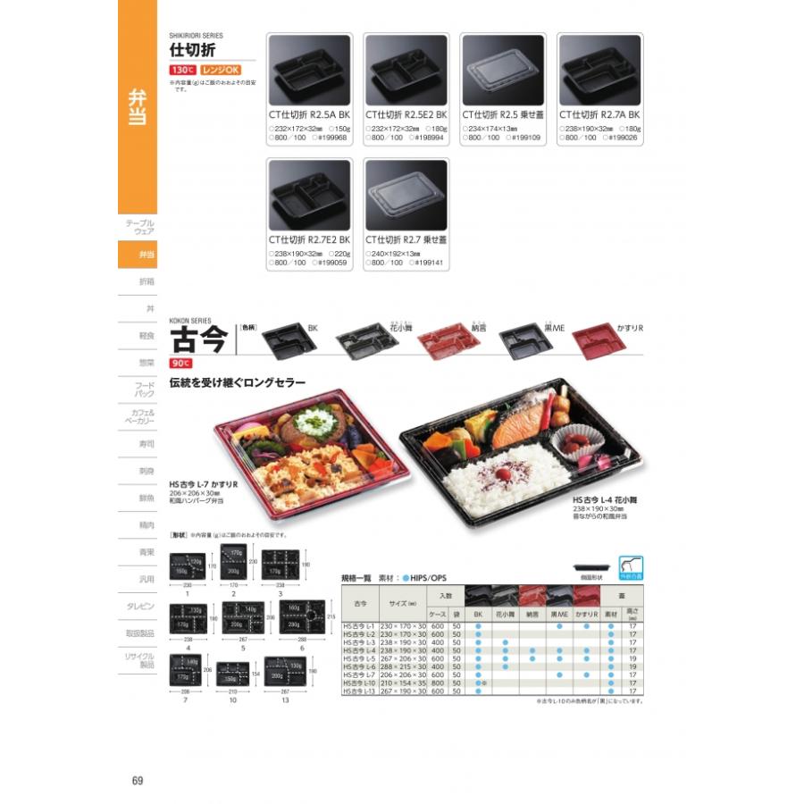 HS 古今 L-1・2 蓋のみ 600枚入 #174854 ケース販売 大型商品 取り寄せ品 中央化学の画像