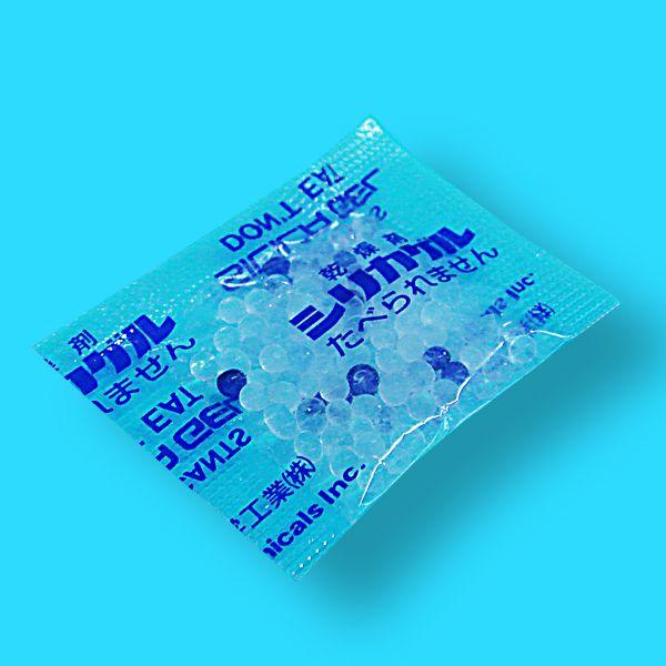 乾燥剤 シリカゲル 1g QP1 9000個入 #090015 ケース販売 取り寄せ品
