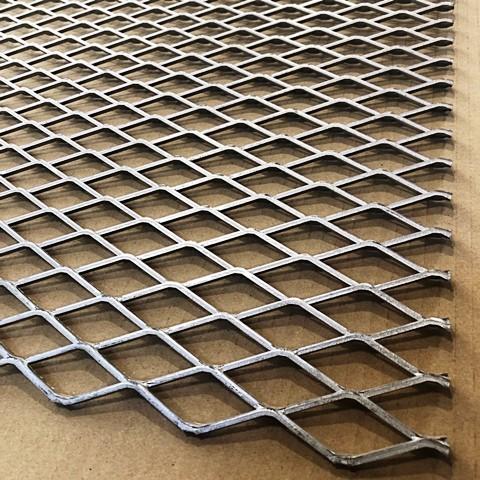 OUTLET】アルミ製エキスパンドメタル 板厚3.0mm 22x50.8x3.0x3.0 約 