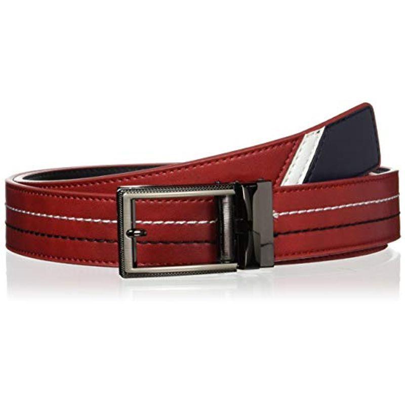 種類豊富な品揃え ベルト エフスタイル 完全フィットずれない ウエスト70 114cm対応 アカ メンズ ベルト Renoes Sep Gob Mx