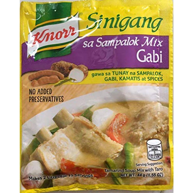 話題の人気 50％OFF Knorr Sinigang na may Gabi Recipe Mix クノール シニガン ガビの素 44ｇ if-nagahama.com if-nagahama.com