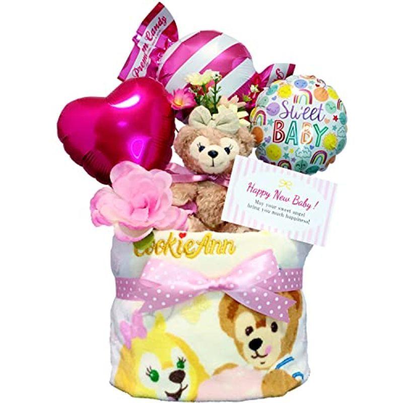 50 Off Kanonbabys 1601 Mサイズ 1段 出産祝い シェリーメイ 女の子 おむつケーキ