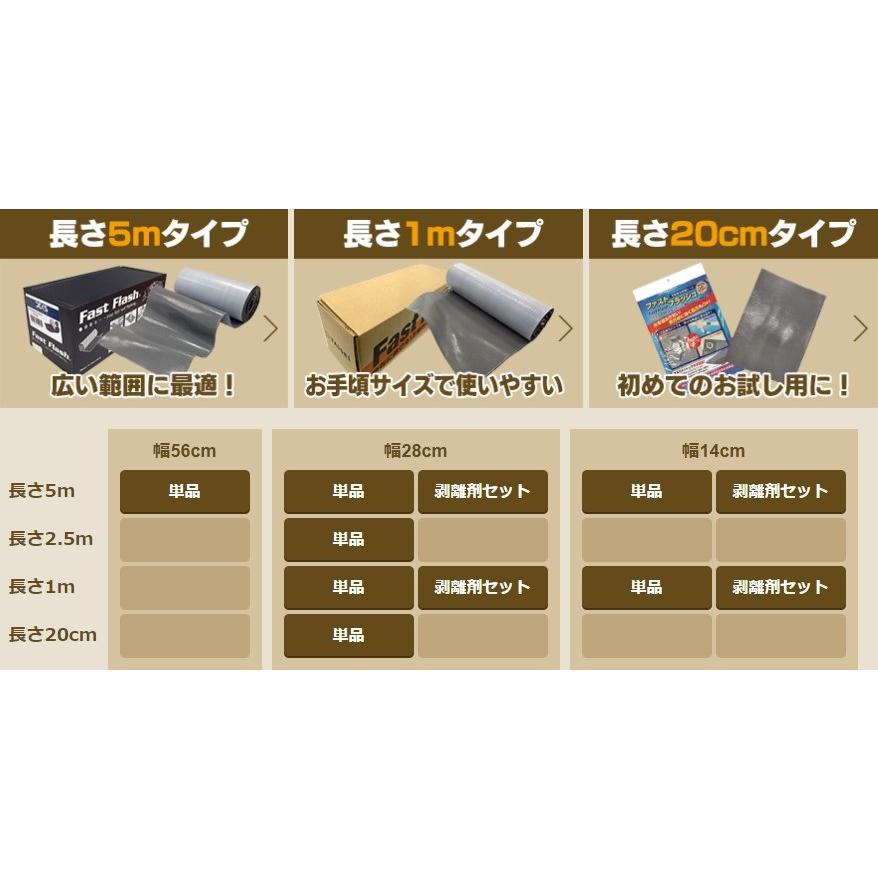 万能防水シート ファストフラッシュ 5m x 28cmサイズ : タイセイ 万能防水シート ファストフラッシュ 5m x 28cmサイズ : タイセイ