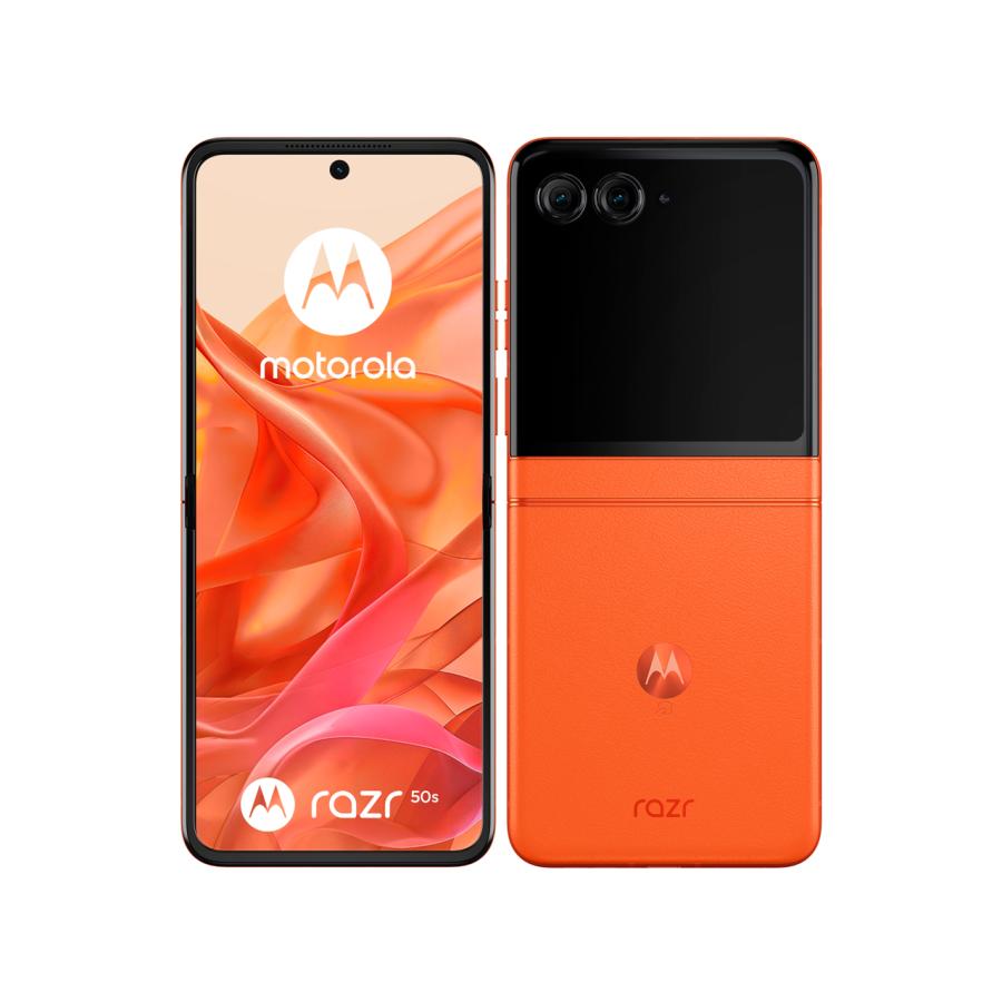 motorola razr 新品未使用 50s PB220002JP [スプリッツオレンジ/橙