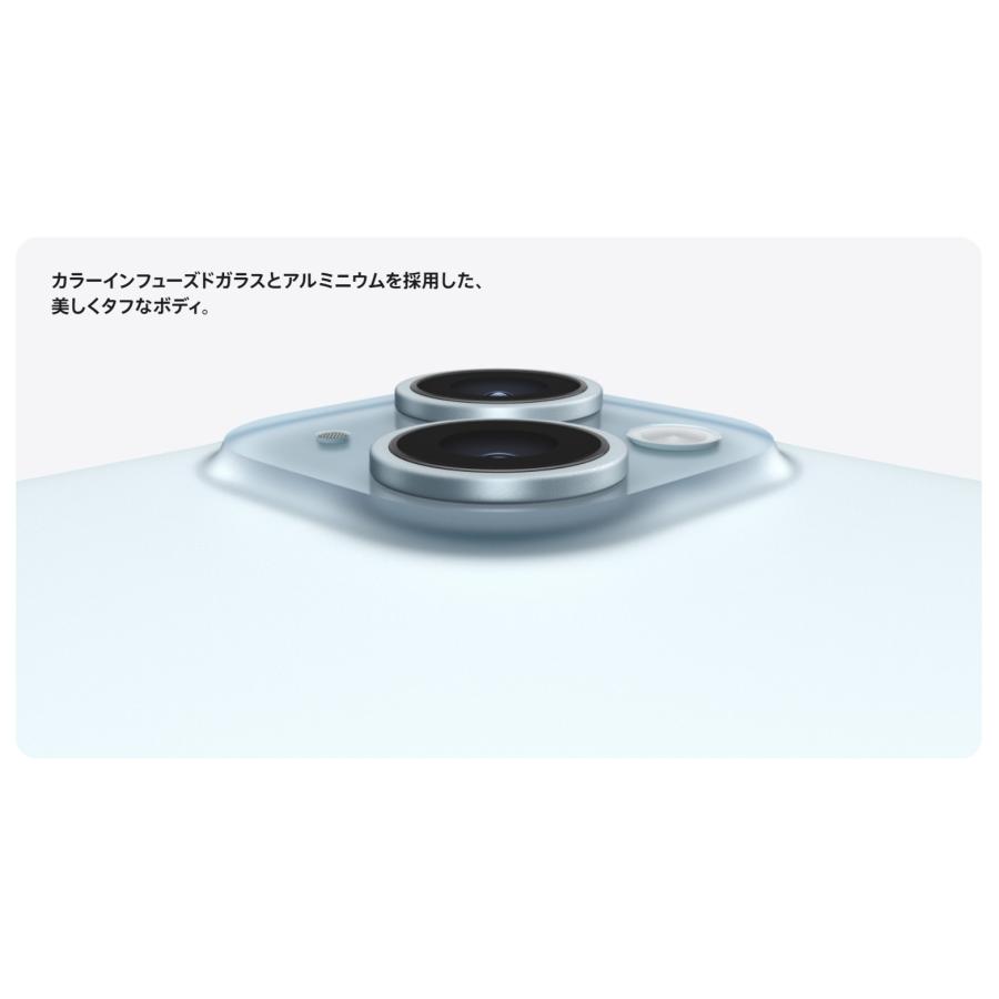 新品未使用 iPhone15 Plus 128GB [青/Blue/ブルー] SIMフリー 新品未使用 iPhone 15 プラス 本体 スマホ MU0D3J/A 4549995431704の画像
