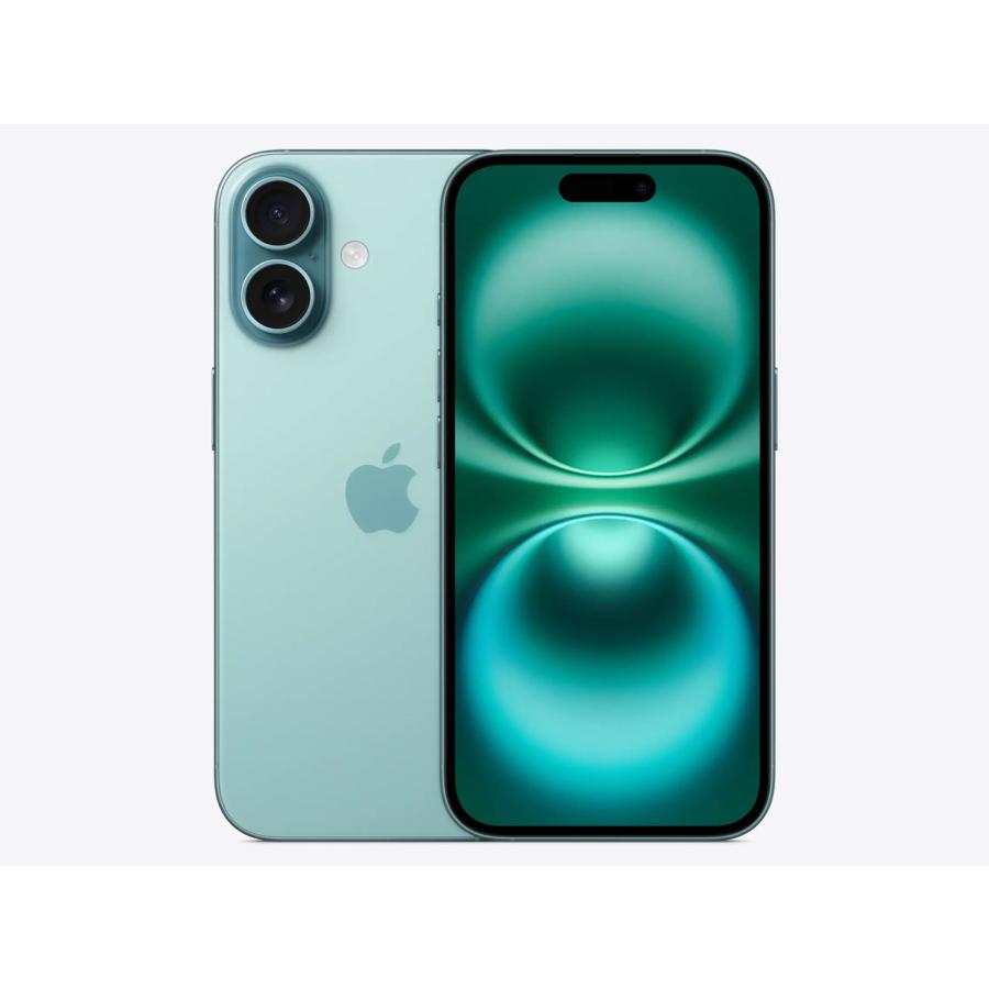 新品未開封 iPhone16 512GB [ティール 緑 Teal] SIMフリー 新品未使用 iPhone 16 本体 スマホ MYE63J/A 4549995539189の画像
