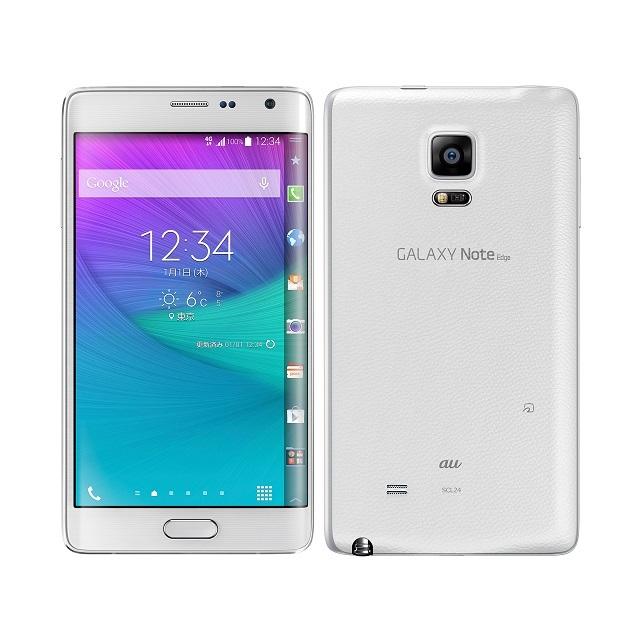 Galaxy Note 新品未使用 GALAXY Edge SCL24 ホワイト 本体 AU Galaxy Note 新品未使用 GALAXY Edge SCL24 ホワイト 本体 AU