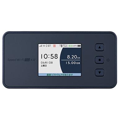 NEC Speed Wi-Fi 5G X12 [シャドーブラック] UQ WiMAX NAR03SKU
