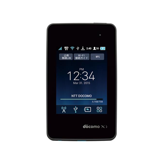 Wi-Fi STATION L-01G [Black] 新品未使用 docomo モバイルルーター