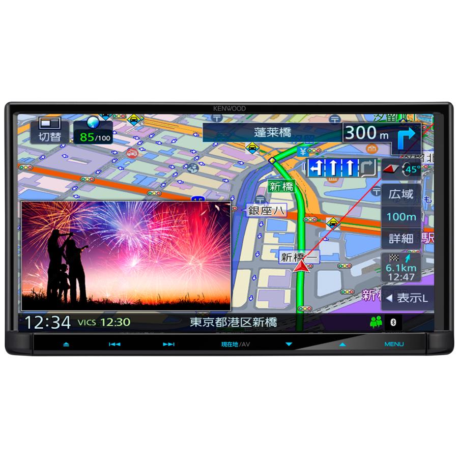 彩速ナビ 新品未使用 ケンウッド 彩速 7V型/180mm AVナビゲーション 