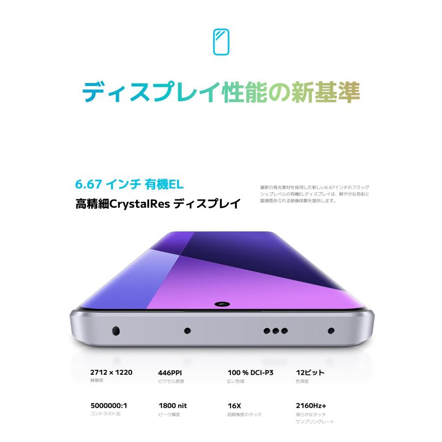 Redmi Xiaomi Note 13 Pro+ 5G 12GB/512GB [ムーンライト